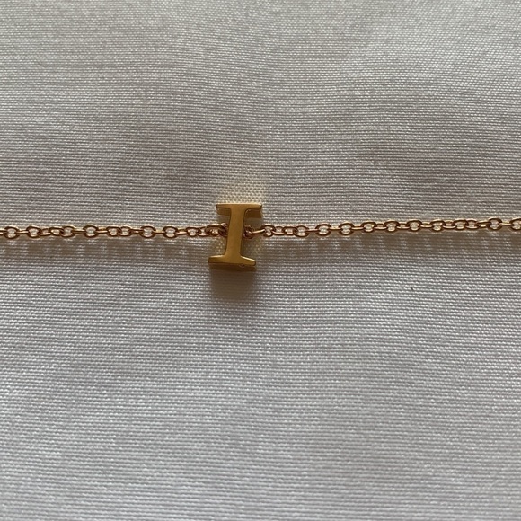NWT ettika “I” initial anklet or bracelet - Picture 5 of 10